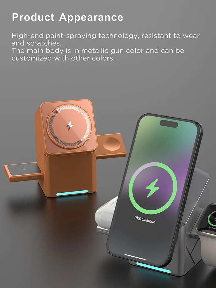 Charging Station 3 in 1 Wireless