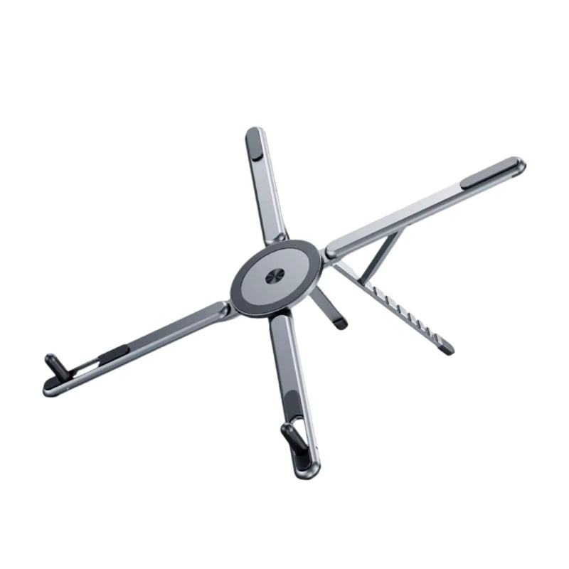 Magnetic Foldable Adjustable Desktop Stand for iPhone, iPad & Laptop